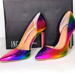 INC New Women's Kenjay Rainbow Snake US 5.5M